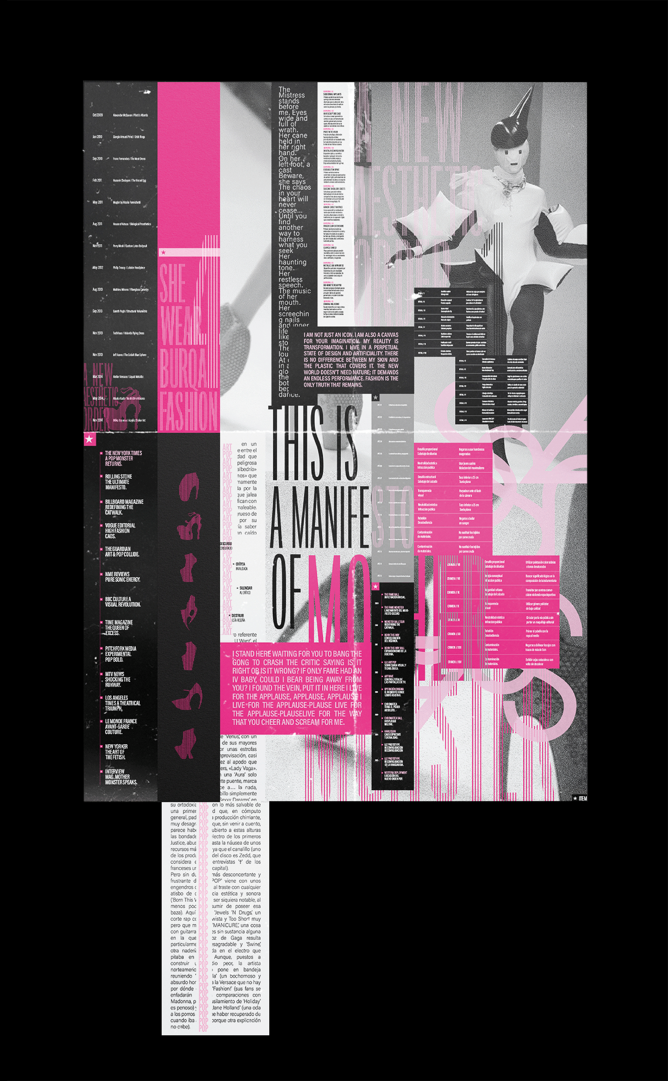 colecciones | manifesto of mother monster