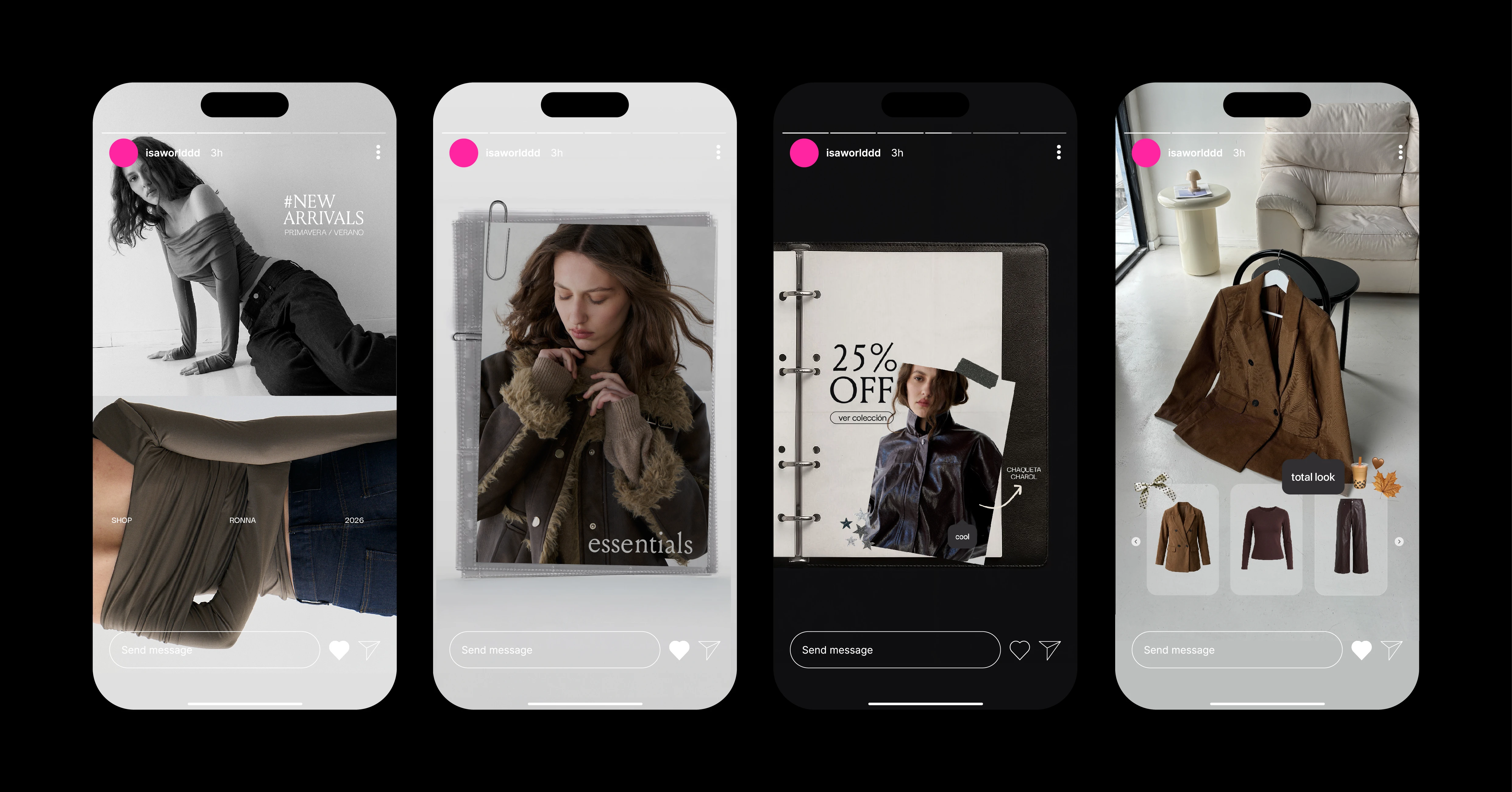 stories - indumentaria