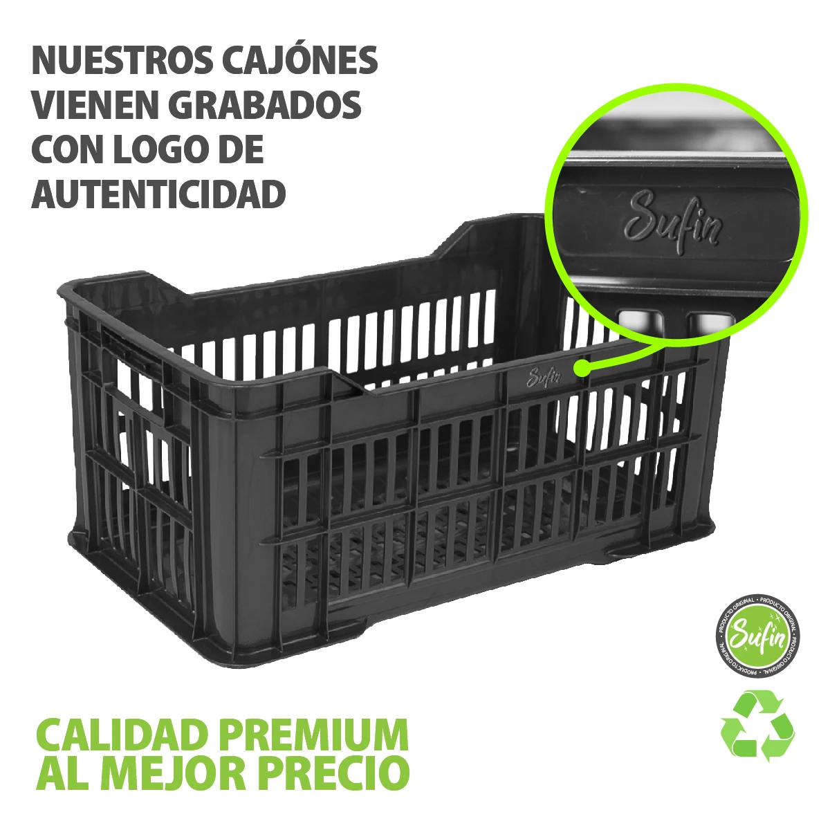 diseño de sticker - branding sufin plásticos